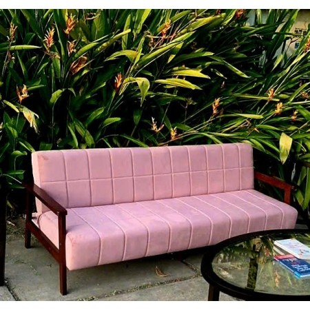 LS-591 Pink : Ghế Sofa Băng Ngã Thành Giường